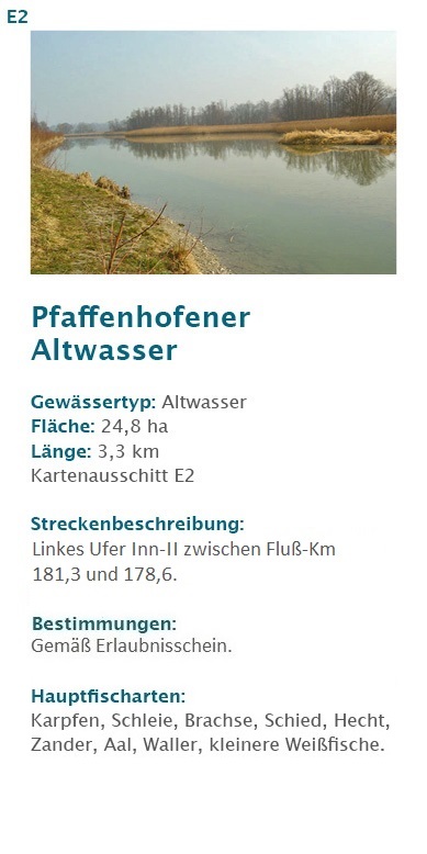 Pfaffenhofner Altwasser E Kreisfischereiverein Rosenheim