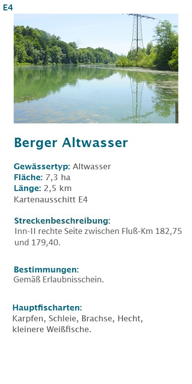 Berger Altwasser E Kreisfischereiverein Rosenheim