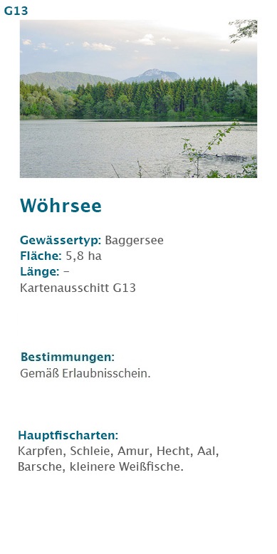 Wöhrsee Kreisfischereiverein Rosenheim