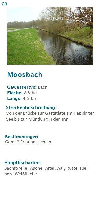 Moosbach Kreisfischereiverein Rosenheim