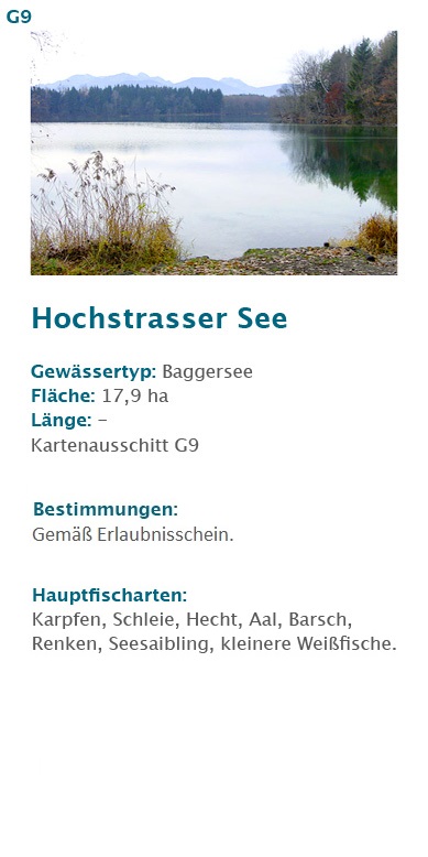 Hochstrasser See Kreisfischereiverein Rosenheim